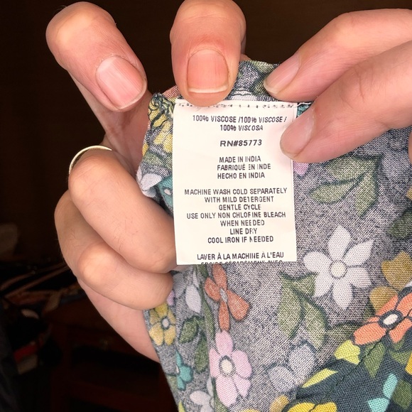 O'Neill Multicolor Floral Maxi Dress - Picture 6 of 6